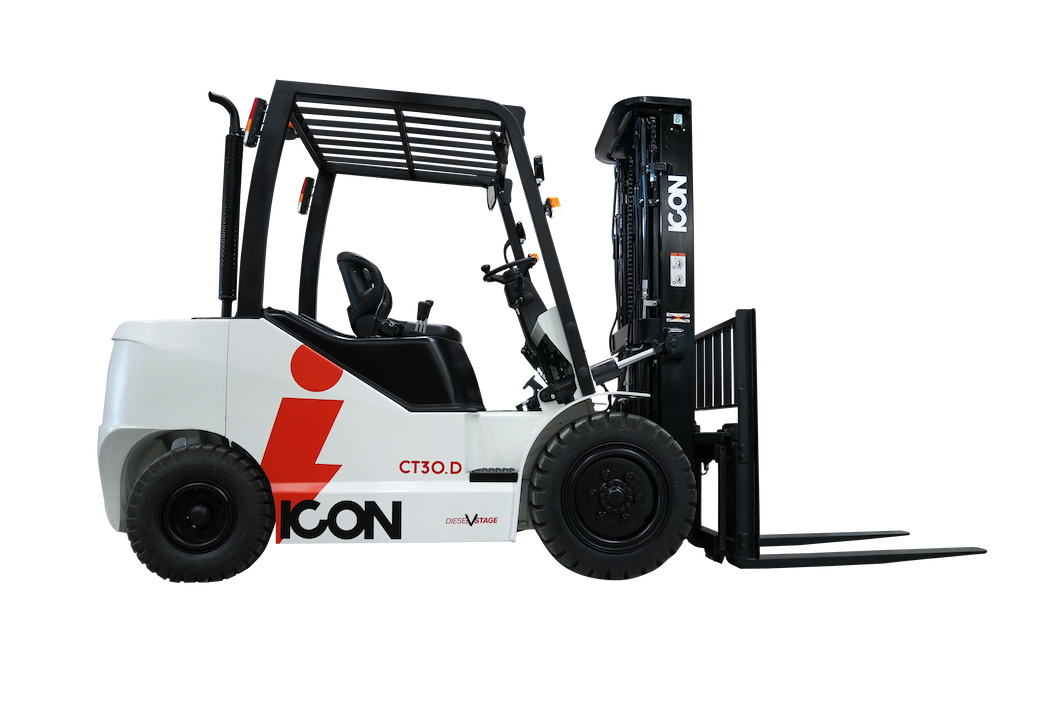 ICON CT30.D dizel forklift yan görünüm