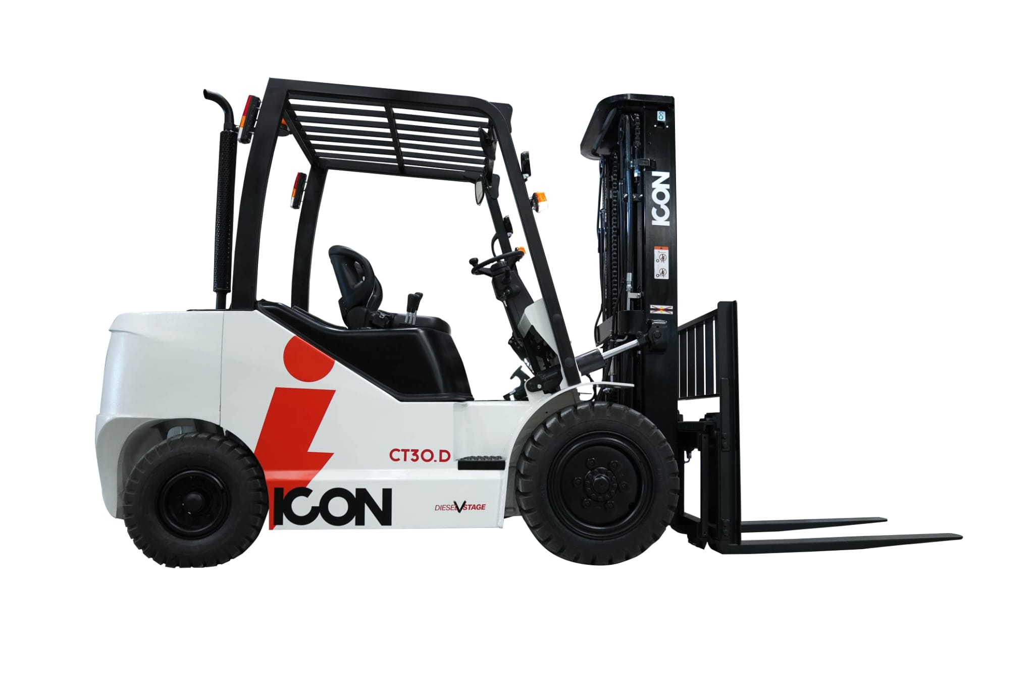 ICON CT30.D dizel forklift, beyaz fon